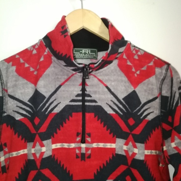 RALPH LAUREN South Western Print Thermal, M-L - Picture 3 of 8
